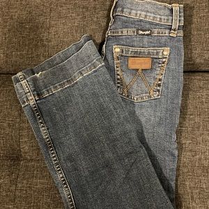Girls Wrangler size 8 trouser jeans.